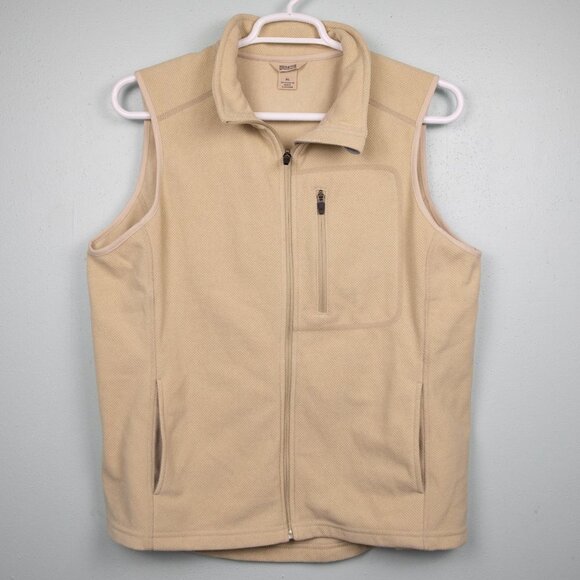 Duluth Trading Co Park Point cream vest-XL - Picture 1 of 4